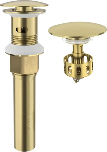Miniatura 8 de KAIYING - Tapón de drenaje desplegable, tapón de drenaje para fregadero de baño con desbordamiento, conjunto de drenaje para fregadero de recipiente