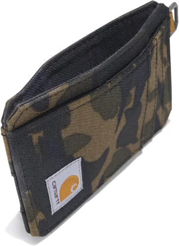 Miniatura 17 de Carhartt Carteras delgadas de nailon con bolsillo frontal para hombre