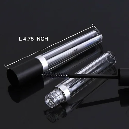 Miniatura 2 de Tubo de rímel vacío y varita delineador de ojos, tubo de rímel de 0.3 fl oz, botella contenedor de pestañas, tubos vacíos y delineadores de ojos