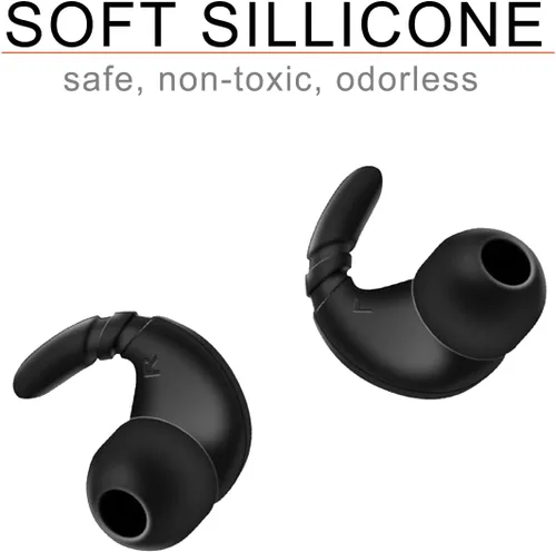 Miniatura 2 de Ganchos deportivos de silicona para las orejas y puntas para las orejas Beats Flex/Studio Buds, puntas de repuesto antideslizantes para auriculares
