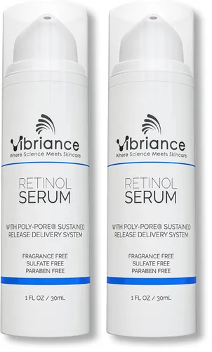 Miniatura 8 de Vibriance Suero de retinol para la cara, reduce la apariencia de arrugas profundas y poros grandes, mejora el tono, mejora la tez, crema de noche