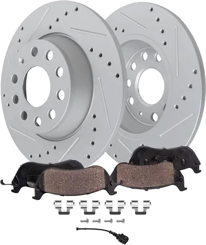Miniatura 19 de Detroit Axle - Kit de freno delantero para Chevrolet Impala Monte Carlo Buick LeSabre Riviera Park Avenue Cadillac DeVille Olds Intrigue, Pinza