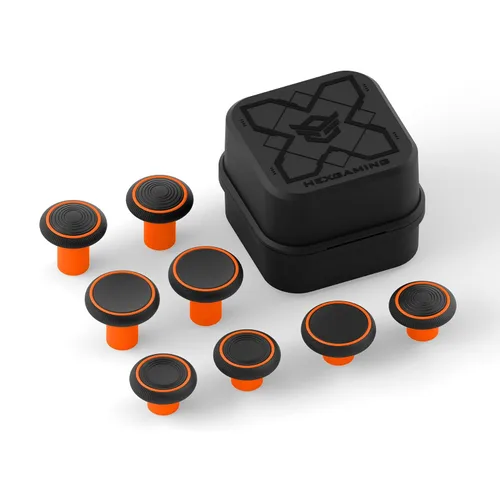 Miniatura 4 de HEXGAMING Palancas de repuesto de 2 alturas abovedadas y cóncavas para controladores Phantom y Ultimate Pro - Parte base no está incluida