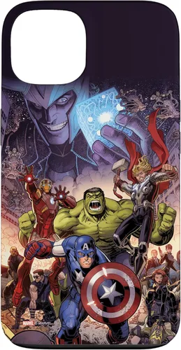 Funda para iPhone 13 Marvel The Avengers Infinity Saga Comic