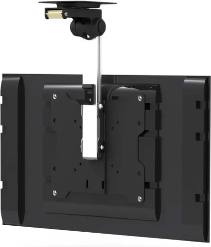 Miniatura 2 de InstallerParts Soporte de techo plegable para TV – para pantalla plana de 17 a 37 pulgadas y monitor de hasta 44 libras, ángulo abatible y giratorio