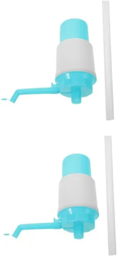 Miniatura 10 de jojofuny Bomba dispensadora de agua manual para botella de 1 galón, bomba de agua ligera portátil para acampar al aire libre, uso en casa y oficina