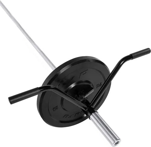 Miniatura 4 de Accesorios para máquina de ejercicio CAP Barbell, Negro Plataforma de barra en T y mango recto
