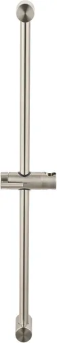 American Standard 1660730.295 - Barra deslizante redonda de mano para cabezal de ducha de 30 pulgadas, níquel cepillado