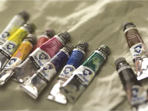 Miniatura 6 de Tarens T0204-313-3 Van Gogh Azorred Deep Oil Paint, Set of 3, 0.7 fl oz (20 ml)