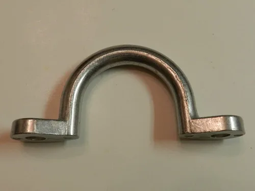 Miniatura 7 de Anillo en D de aluminio de 2 pulgadas para amarre de remolque (2 unidades), anillo de cuerda de amarre atornillado para remolques de caballos, carga