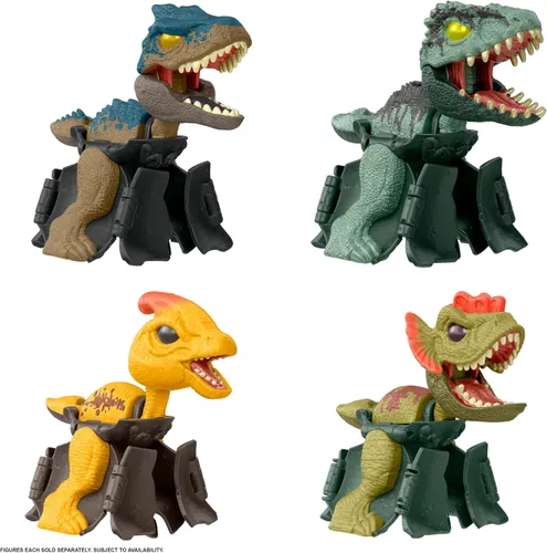 Miniatura 10 de Jurassic World Incubadoras ocultas de juguete de dinosaurio para edades de 4 años en adelante