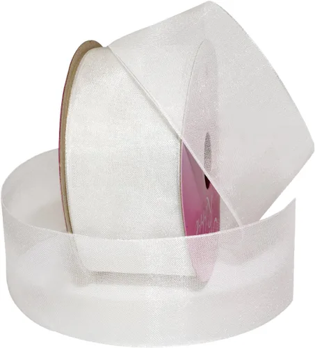 Miniatura 78 de Morex Ribbon 91803/100-609 Cinta de nailon Organdy, 5/8 pulgadas por 100 yardas, color rojo