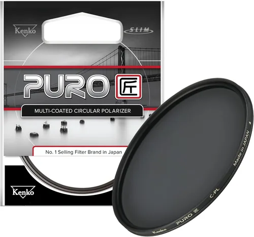 Miniatura 7 de Kenko Nyumon 227250 - Filtro polarizador circular de 2.835 in, gris neutro, compacto