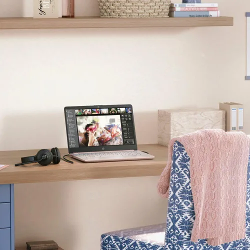 Miniatura 7 de HP Portátil con pantalla HD de 14 pulgadas (1366 x 768), Intel Celeron N4120, 1.1 GHz, memoria de 4 GB, eMMC de 128 GB, Windows 11 Home en modo S