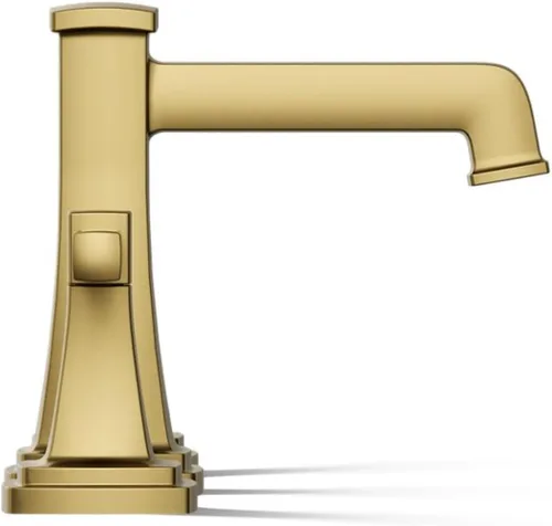 Miniatura 6 de KOHLER 27399-4N-2MB RIFF - Grifo de lavabo de baño amplio, latón cepillado vibrante