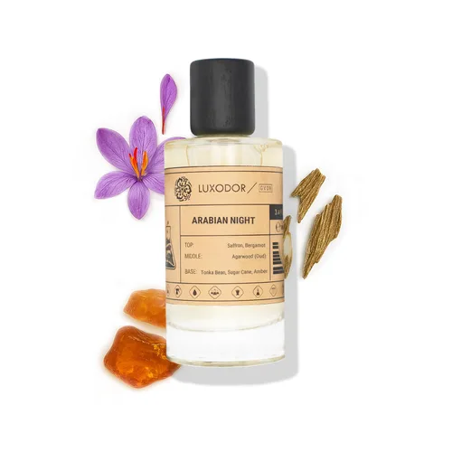 Miniatura 20 de Inspirado en Baccarat Rouge 540 Eau De Parfum – Perfume Woody Saffron 3.4 fl oz (3.4 fl oz) con aceite concentrado – Perfume de feromonas unisex