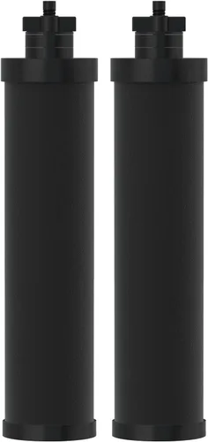 ICEPURE Filtro de agua de repuesto para elementos de purificación Berkey® BB9-2 Negro, sistema de filtro de agua alimentado por gravedad Berkey®,