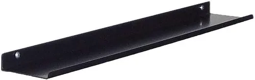 Miniatura 4 de Repisa flotante, estante para fotos, repisa artística, muy duradera y fabricada en los Estados Unidos (negro, 18 pulgadas)