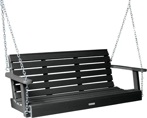 Miniatura 24 de highwood Weatherly - Columpio para porche, 4 pies, color negro