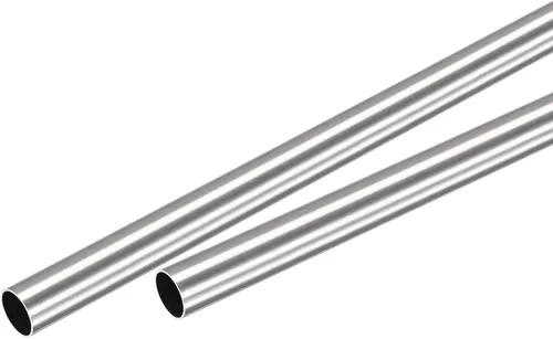 Miniatura 9 de uxcell Tubo redondo de acero inoxidable 304 0.512 in OD 0.020 in espesor de pared 9.843 in longitud 2 piezas