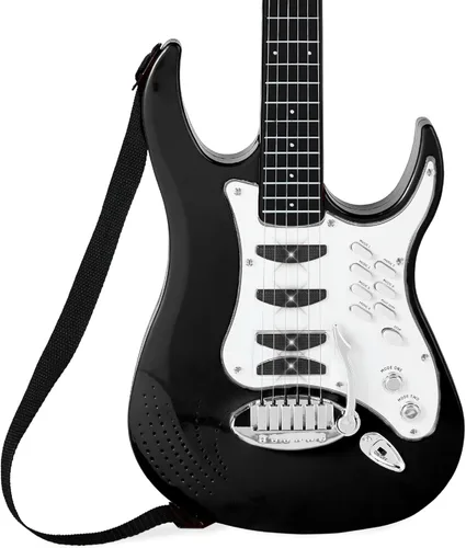 Miniatura 3 de Best Choice Products Juego de guitarra musical eléctrica para niños, kit de inicio de guitarra de juguete con 6 canciones de demostración, barra