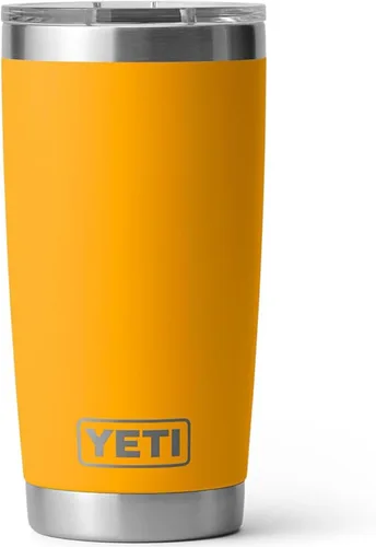 Miniatura 31 de YETI Rambler - Vaso de acero inoxidable con aislamiento al vacío de 20 onzas con tapa MagSlider Todo acero inoxidable