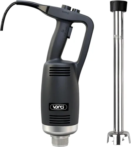Miniatura 16 de VONCI Batidora de inmersión comercial de 750 W, mezclador de mano con eje desmontable de 18 pulgadas, velocidad variable 8000-19000RPM, hoja SUS