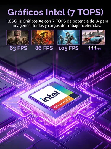 Miniatura 5 de GMKtec K15 AI Mini PC Oculink Intel Ultra 5 125U Procesador 32GB DDR5 512GB SSD, computadora de escritorio AI Boost, 3X M.2 2280 expansión