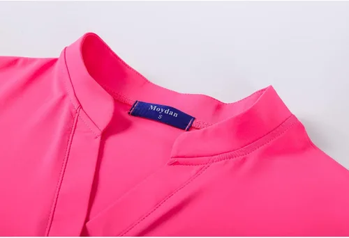 Miniatura 41 de Camisetas tipo polo de golf para mujer, ligeras que absorben la humedad, camisetas atléticas de tenis