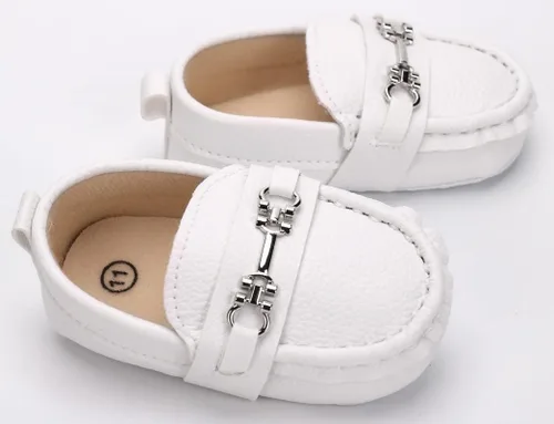 Miniatura 6 de Zapatos para bebés y niñas, mocasines Oxford para recién nacidos, adorables zapatos de cuna para niños pequeños, zapatos de cuna para precaminantes