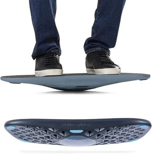 The Plane por FluidStance – tabla de movimiento Premium – tabla de equilibrio de pie para el escritorio – diseñada para mantener el cuerpo en Vapor