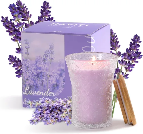 Miniatura 9 de HAVITI Vela perfumada de azúcar de vainilla, velas de tarro de soja Galentines para el día de San Valentín, regalo para hombres y mujeres, velas
