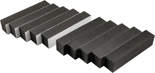 Miniatura 8 de Musiclily Pro 70x30x10mm Espuma de Altura para Pastillas Autoadhesiva de EVA para Pickup Jazzmaster, Negro (Juego de 10)