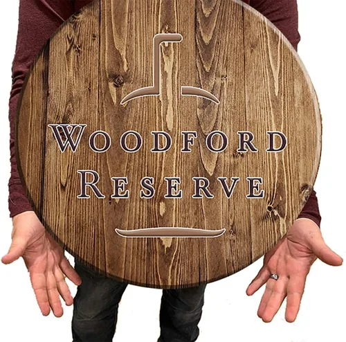 Miniatura 3 de The Reserve Bourbon Inspired by Whiskey Barrel - Letrero de barra de 18 pulgadas para decoración de bar