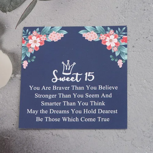 Miniatura 3 de FEELMEM Pulsera con cuentas para niña dulce 15, regalo de quinceañera, regalo de quinceañera, fiesta de cumpleaños 15, regalos para ella