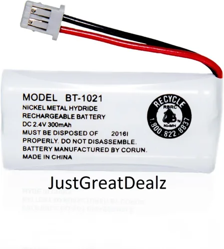 Miniatura 2 de JustGreatDealz Batería BT-1021 BT1021 BBTG0798001 para teléfonos inalámbricos Uniden (paquete de 3)