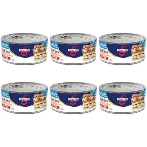 Miniatura 28 de SWANSON S Ajo y Hierbas Pollo Blanco en Trozos Totalmente Cocinado, Listo para Comer, Comidas Simples Para Llevar, Bolsa de 2.6 OZ (Caja de 12)
