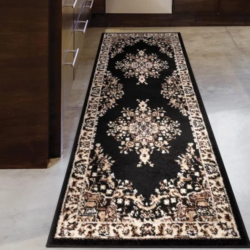 Miniatura 14 de Antep Rugs - Alfombra oriental tradicional de 2 x 3 con medallón para interiores Siesta (azul marino, 2 pies x 3 pies)