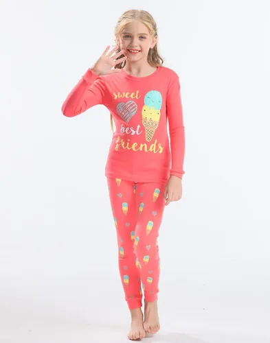 Miniatura 5 de Babyroom Girls Pajamas Matching Doll Pjs Toddler Kids Cotton Sleepwear Christmas Clothes