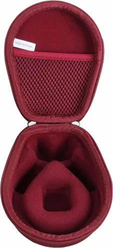 Miniatura 3 de Hermitshell Funda para AfterShokz Trekz Air/AfterShokz Aeropex/Titanium Mini/Shokz OpenRun Pro/SHOKZ OpenRun Pro 2 Auriculares inalámbricos de Rojo