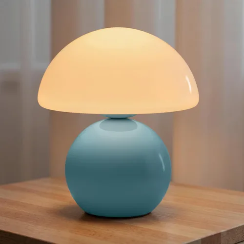 Miniatura 11 de NIORSUN Lámpara de Mesa con Forma de Hongo para Dormitorio, Lámpara de Mesa Portátil Inalámbrica, Lámpara Inalámbrica, Pequeñas Lámparas Táctiles