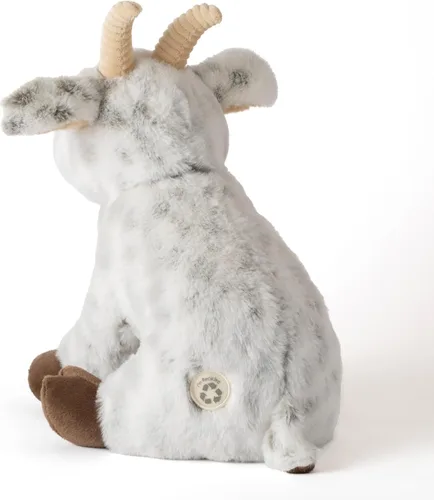 Miniatura 4 de The Petting Zoo Peluche de cabra de peluche, regalos para niños, animales de granja Wild Onez, juguete de peluche de cabra de 12 pulgadas