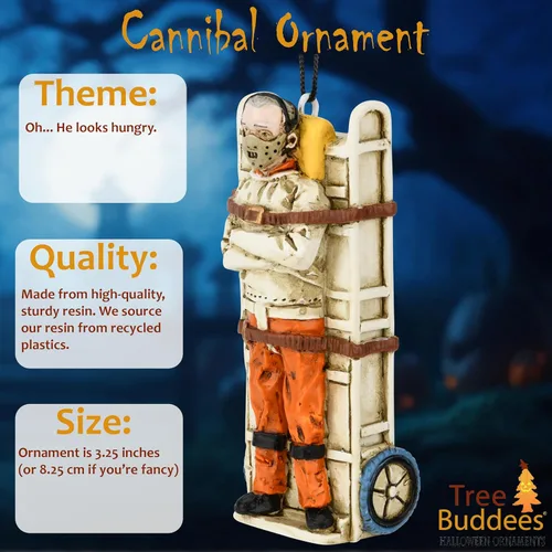 Miniatura 2 de Tree Buddees Ornamento Espeluznante de Caníbal para Halloween