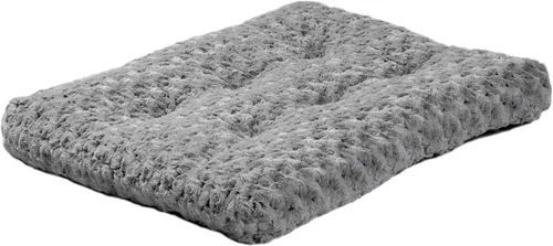 Camas de mascotas para perros y gatos Quiet Time Deluxe Ombre; cómoda felpa sintética para perros y gatos, 24 - pulgadas, Gris