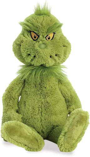 Miniatura 5 de Aurora® Whimsical Dr. Seuss™ Grinch Stuffed Animal - Muñeco de Peluche Oficialmente Licenciado para Juego Imaginativo - Perfecto para Niños