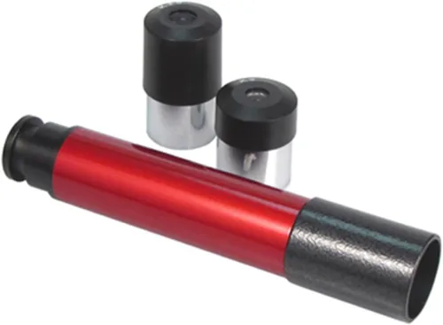 Miniatura 4 de Carson Red Planet - Telescopio reflector newtoniano de 45-3.937 x 4.488 in (RP-300), rojo