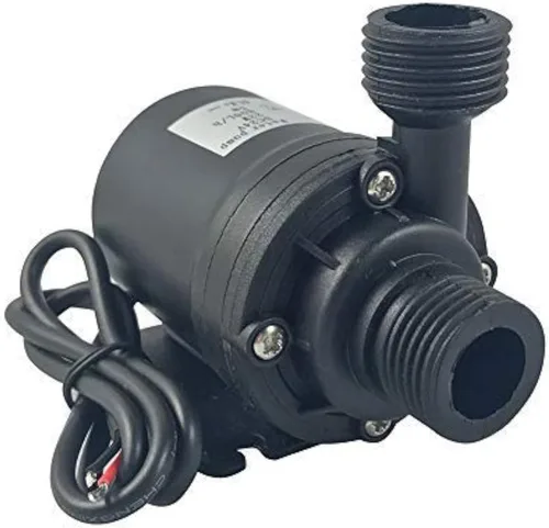 Miniatura 7 de ZAOJIAO Bomba de agua sumergible sin escobillas centrífuga 800L/H 210GPH 5M/16 pies para fuente, piscina, sistema de circulación solar, sistema