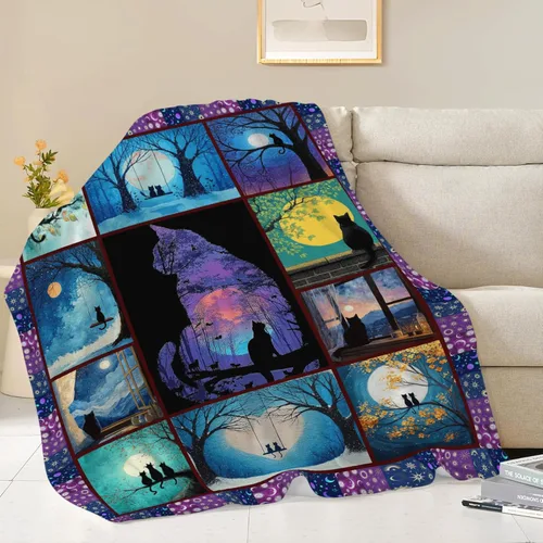 Miniatura 97 de Manta de Foca del Océano, Regalos de Focas para Niños, Niñas, Adultos, Mujeres y Hombres, Suave, Acogedora, Cálida, Felpa Esponjosa, Mullida