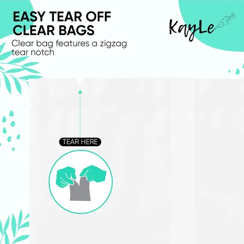Miniatura 4 de KayLe Bolsas transparentes de 4.3 x 5.9 pulgadas, 100 bolsas de galletas termosellables para mascotas, bolsas de embalaje de panadería