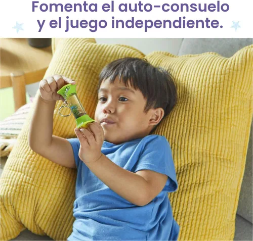 Miniatura 3 de hand2mind Tubos sensoriales relajantes de remolinos, mini llaveros, artículos para aliviar la ansiedad, juguetes calmantes para niños, suministros